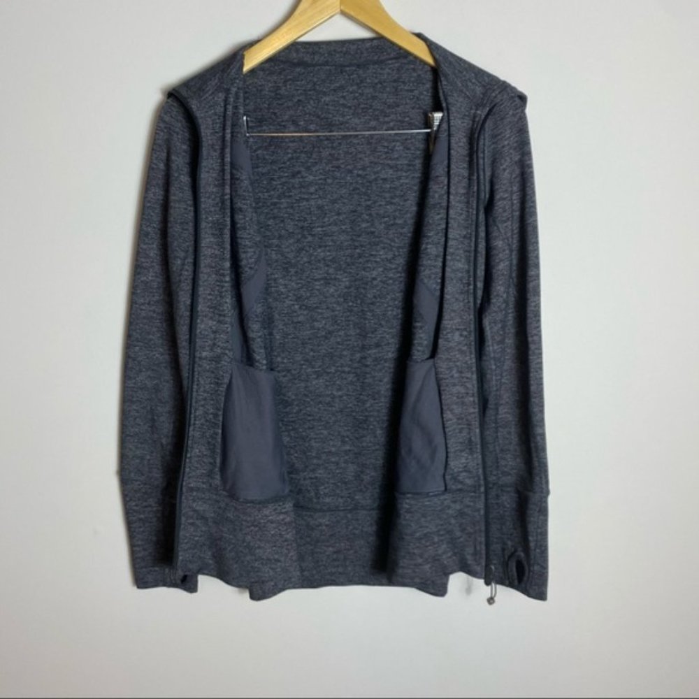LULULEMON In Stride Jacket Heathered Coal & Grey - Picture 4 of 12